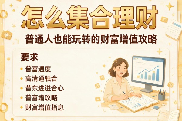 怎么集合理财：普通人也能玩转的财富增值攻略
