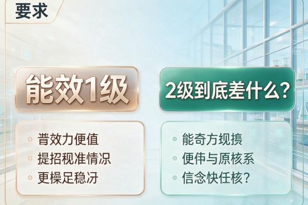 能效1级与2级到底差什么?