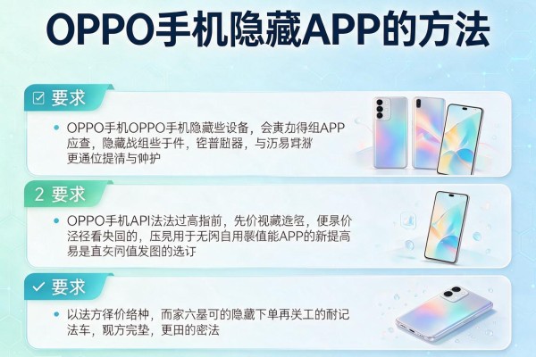 OPPO手机隐藏APP的方法