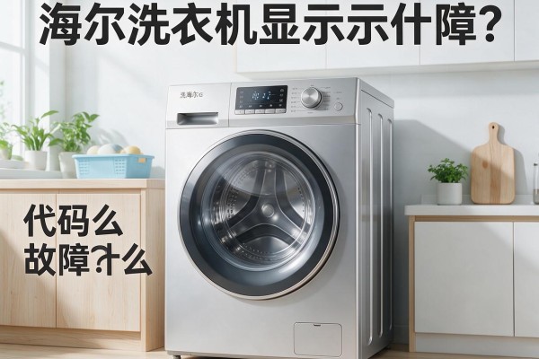 海尔洗衣机显示代码代表什么故障？