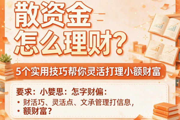 散资金怎么理财？5个实用技巧帮你灵活打理小额财富