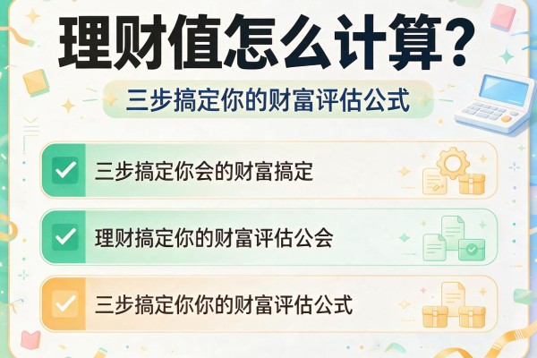 理财值怎么计算？三步搞定你的财富评估公式