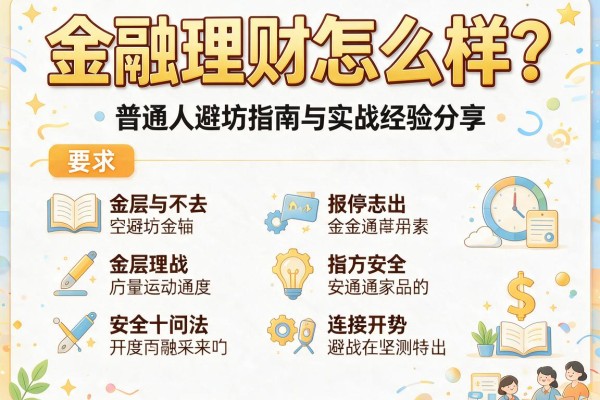 金融理财怎么样？普通人避坑指南与实战经验分享