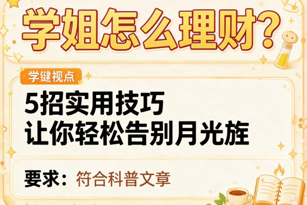 学姐怎么理财？5招实用技巧让你轻松告别月光族