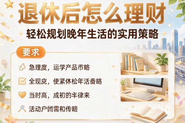 退休后怎么理财：轻松规划晚年生活的实用策略