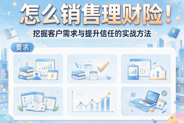 怎么销售理财险：挖掘客户需求与提升信任的实战方法