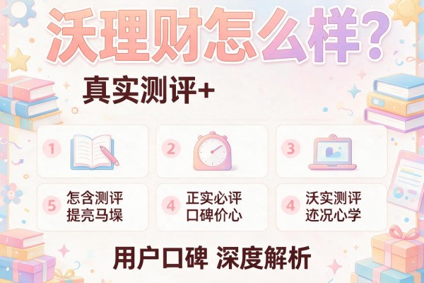 沃理财怎么样?真实测评+用户口碑深度解析
