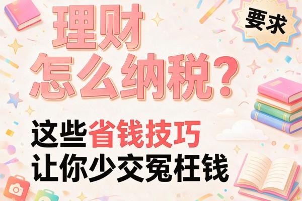 理财怎么纳税？这些省钱技巧让你少交冤枉钱