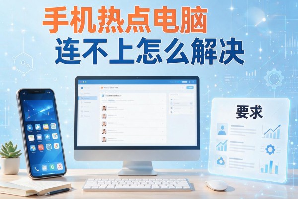 手机热点电脑连不上怎么解决？